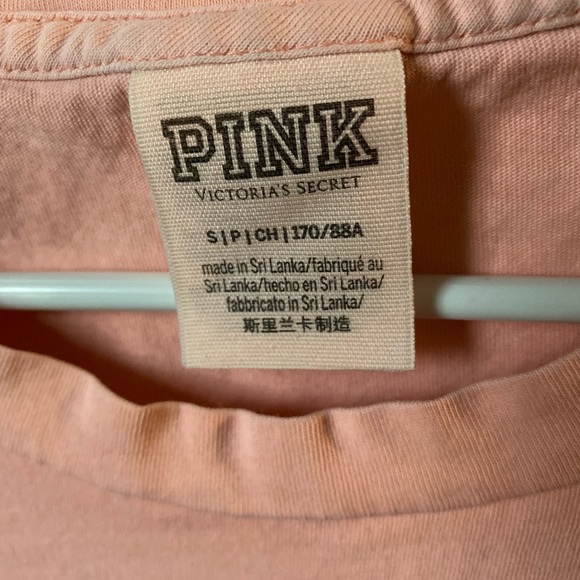 Neon orange crop top, size small - Picture 3 of 3